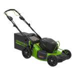 Газонокосилка аккумуляторная GREENWORKS GC82LM51SP2K2 (2515907UB) [82В, 1х5.0 Ач, з/у]