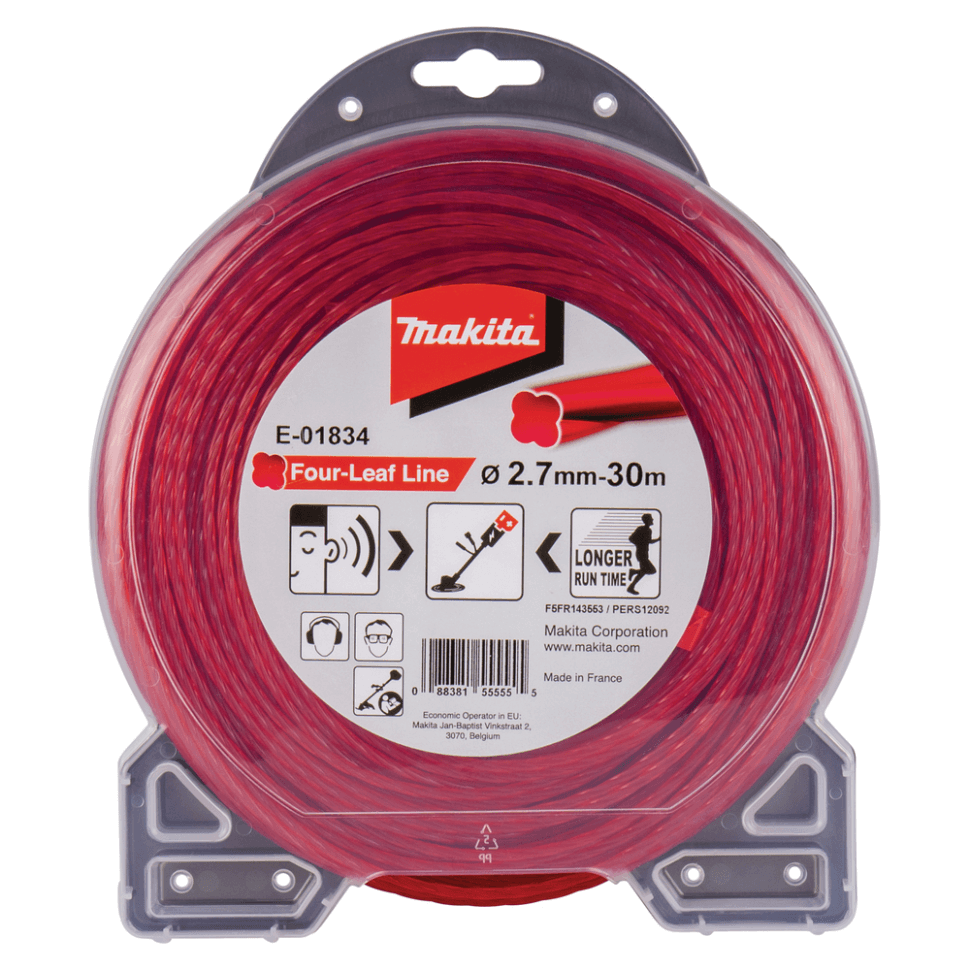 Леска триммерная MAKITA 2.7x30м (E-01834)