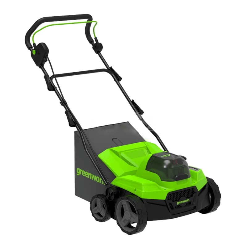 Аэратор-скарификатор аккумуляторный GREENWORKS GD40SC38IIK4 (2517607UB) [40В, 1х4.0 Ач, з/у]