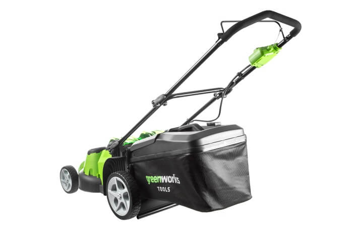 Газонокосилка аккумуляторная GREENWORKS G40LM49DBK4 TwinForce (2500207VB) [40В, 1х4.0 Ач, з/у]