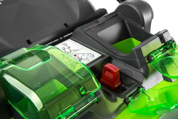 Газонокосилка аккумуляторная GREENWORKS G40LM49DB TwinForce (2500207) [40В, без акб и з/у]