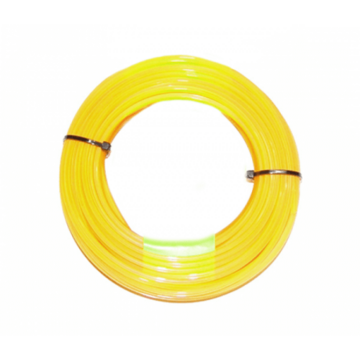 Леска триммерная HUSQVARNA 2.7х55 м квадрат желтый Quadra (5908464-03)