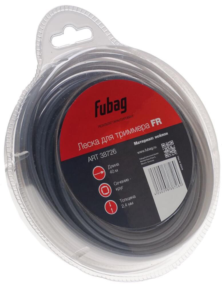Леска триммерная FUBAG FR 2.4x40м (38726)