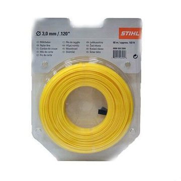 Леска триммерная STIHL 3.0х60м (00009303344)