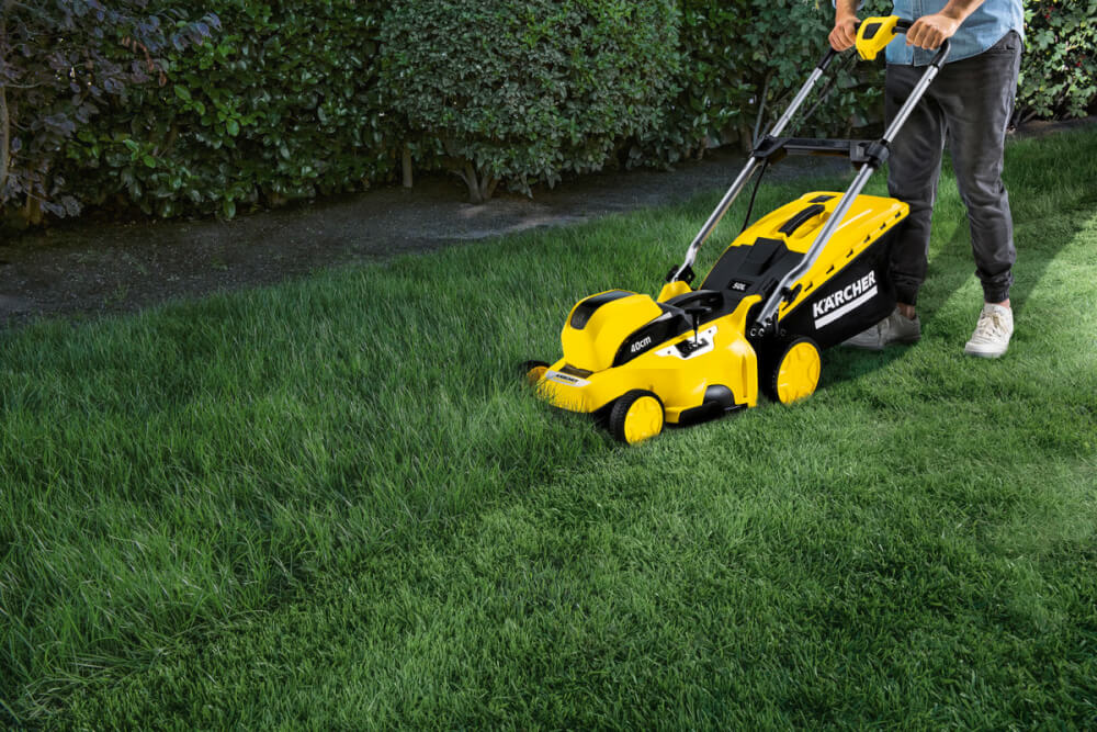 Газонокосилка аккумуляторная KARCHER LMO 36-40 Set *EU (1.444-450) [36В, 1х5.0 Ач, з/у]