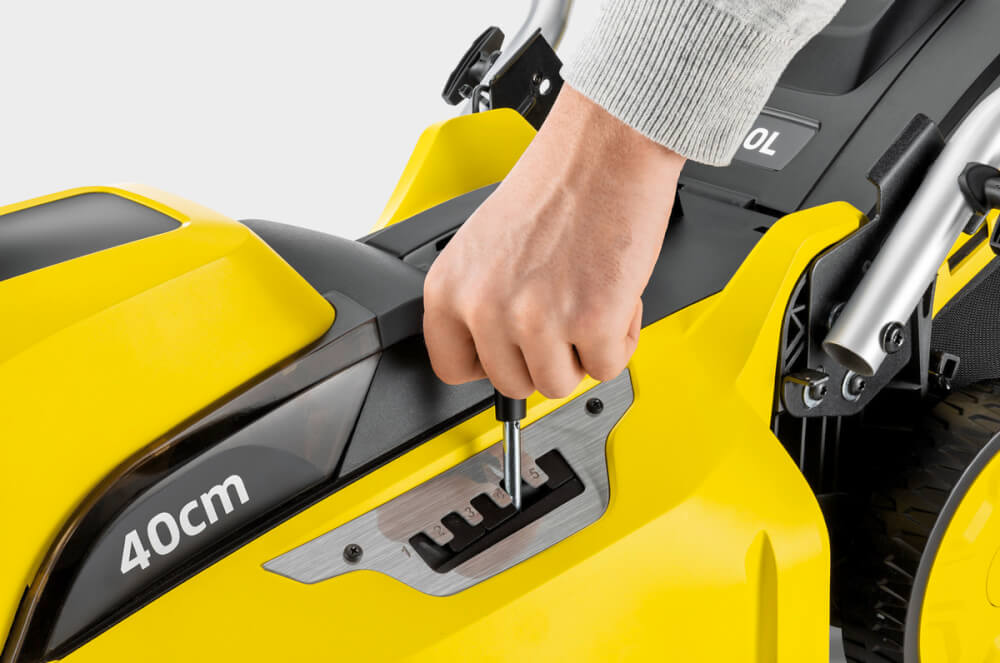 Газонокосилка аккумуляторная KARCHER LMO 36-40 Set *EU (1.444-450) [36В, 1х5.0 Ач, з/у]