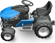 Трактор садовый НЕВА MT1-ZS (GB420)