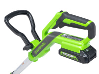 Триммер аккумуляторный GREENWORKS G24LT30K2 (2110407UA) [24В, 1х2.0 Ач, з/у]