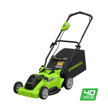 Газонокосилка аккумуляторная GREENWORKS GD40LM16X (2517907) [40В, без акб и з/у]