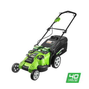 Газонокосилка аккумуляторная GREENWORKS G40LM49DB TwinForce (2500207) [40В, без акб и з/у]