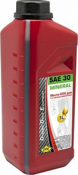 Масло 4-х тактное DDE SAE30 минеральное 1л. (M-SAE30)