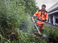 Триммер аккумуляторный HUSQVARNA 535iRX +нож +головка +подвес (9678506-03) [36В, без акб и з/у]