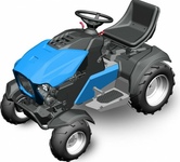 Трактор садовый НЕВА MT1-ZS (GB420)