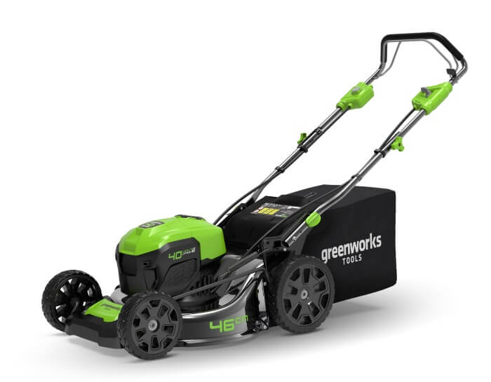 Газонокосилка аккумуляторная GREENWORKS GD40LM46SP (2506807) [40В, без акб и з/у]