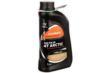 Масло 4-х тактное PATRIOT 5W30 G-Motion 4T ARCTIC, полусинтетическое, 1л. (850030100)