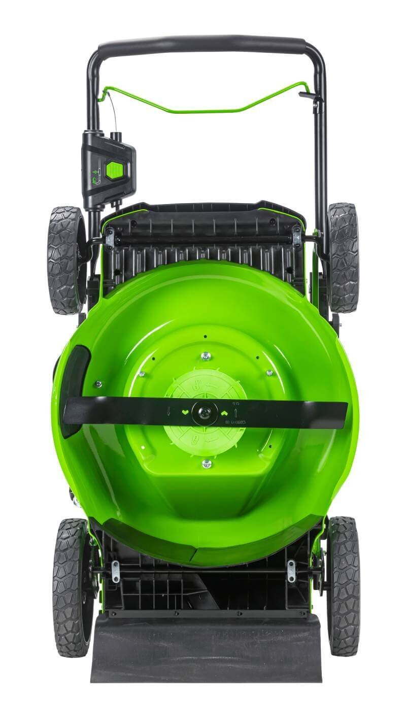 Газонокосилка аккумуляторная GREENWORKS GC82HPLM51 (2518907) [82В, без акб и з/у]