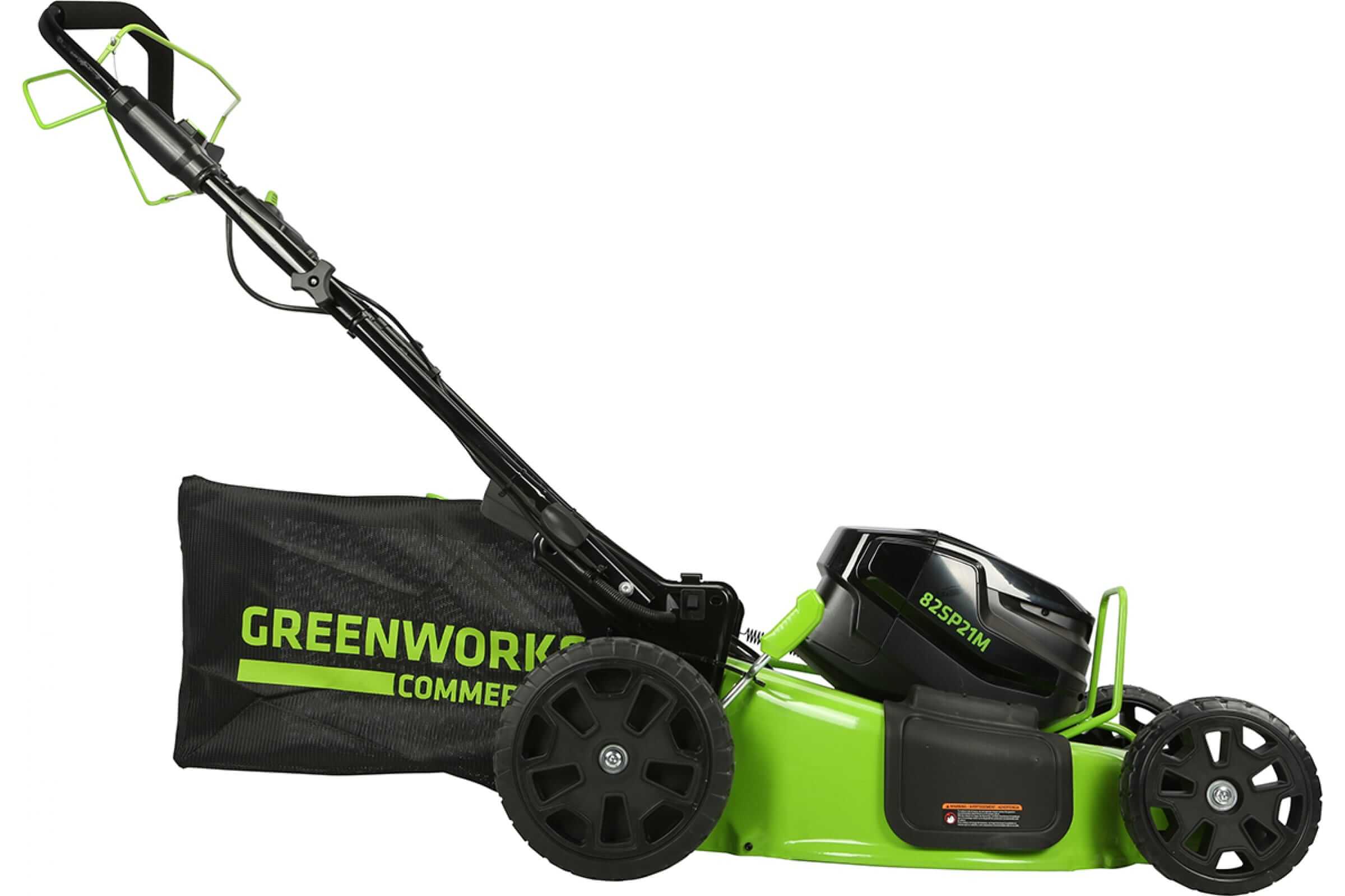 Газонокосилка аккумуляторная GREENWORKS GC82LM51SP2K2 (2515907UB) [82В, 1х5.0 Ач, з/у]