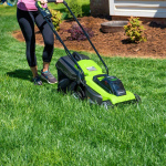 Газонокосилка аккумуляторная GREENWORKS G24LM32K2 (2509607) [24В, 1х2.0 Ач, з/у]