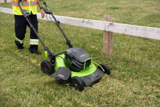 Газонокосилка аккумуляторная GREENWORKS GC82LM51SP2 (2515907) [82В, без акб и з/у]