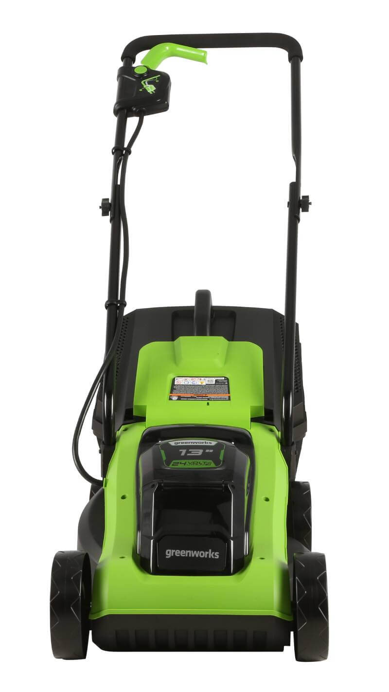 Газонокосилка аккумуляторная GREENWORKS G24LM32K2 (2509607) [24В, 1х2.0 Ач, з/у]
