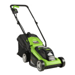 Газонокосилка аккумуляторная GREENWORKS G24LM32K2 (2509607) [24В, 1х2.0 Ач, з/у]