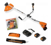 Триммер аккумуляторный DAEWOO DABC 4242Li Set [21В, 2х4.0 Ач, з/у]