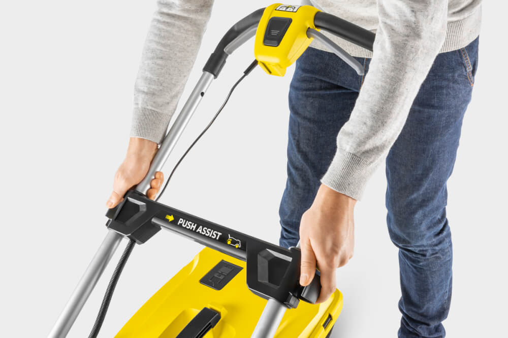 Газонокосилка аккумуляторная KARCHER LMO 36-46 Set *EU (1.444-470) [36В, 1х5.0 Ач, з/у]