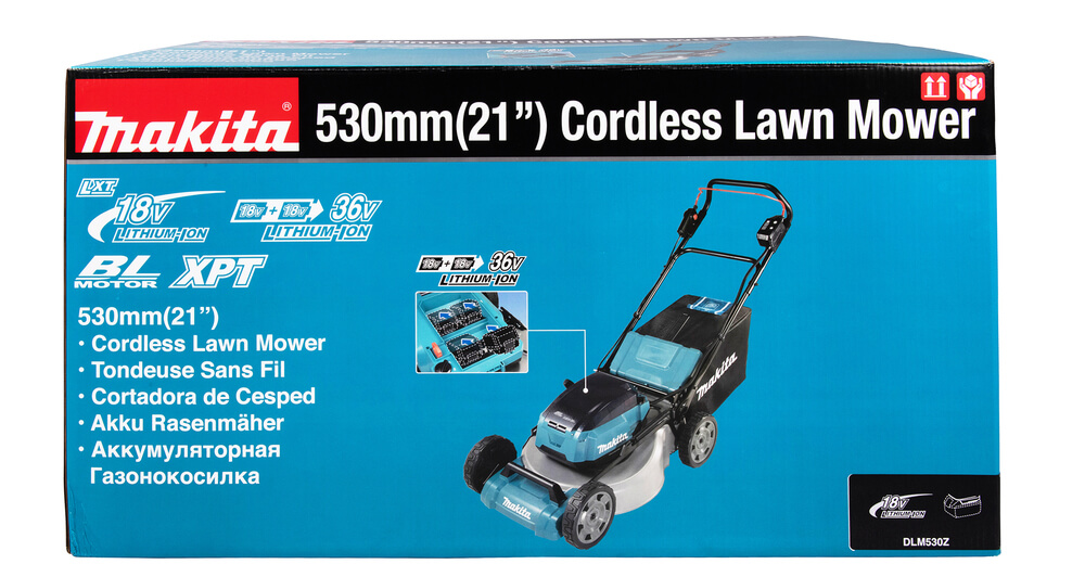 Газонокосилка аккумуляторная MAKITA DLM530Z [18В, без акб и з/у]