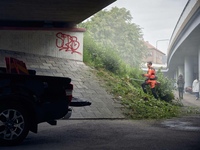 Триммер аккумуляторный HUSQVARNA 535iRX +нож +головка +подвес (9678506-03) [36В, без акб и з/у]