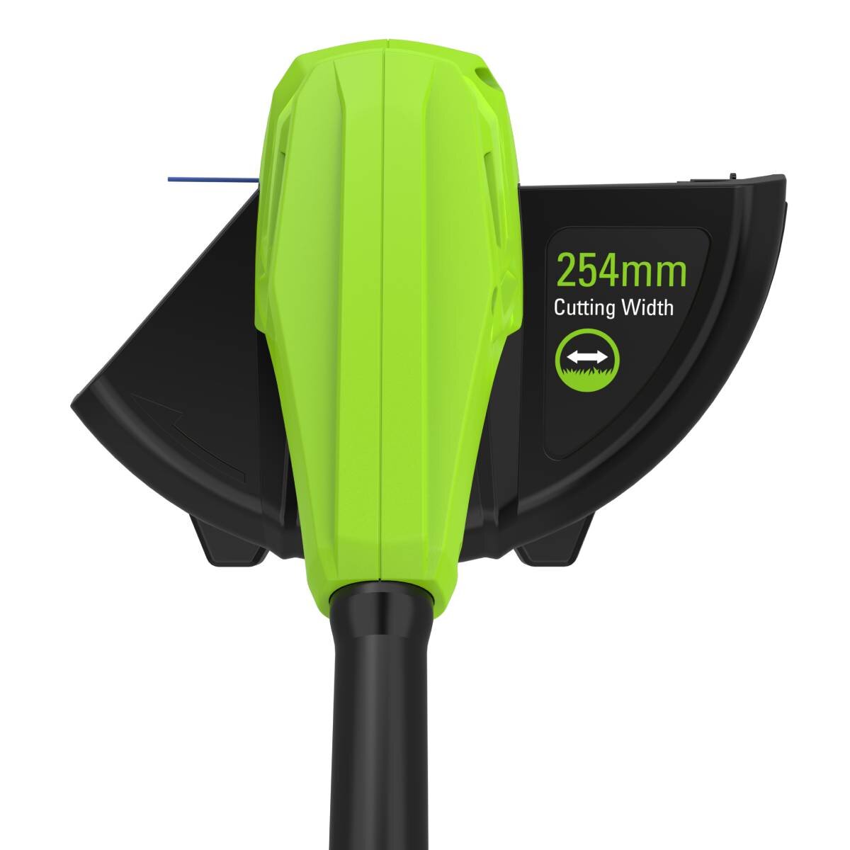 Триммер аккумуляторный GREENWORKS G24LT25K2 (2107207) [24В, 1х2.0 Ач, з/у]