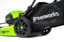Газонокосилка аккумуляторная GREENWORKS GD40LM46HP (2514407) [40В, без акб и з/у]