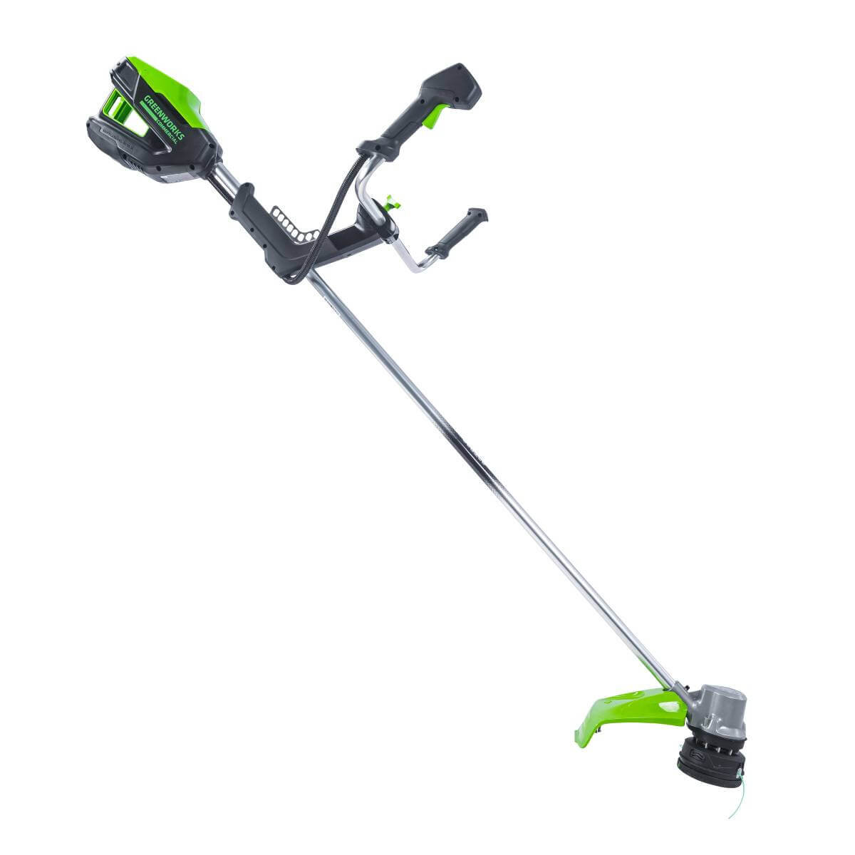 Триммер аккумуляторный GREENWORKS GD82BCB (2110707UB) [82В, 1х5.0 Ач, з/у]