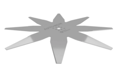 Нож для газонокосилки-робота 25 см 8-ми лопастной, 1 шт. AMBROGIO Star (050Z06000A)