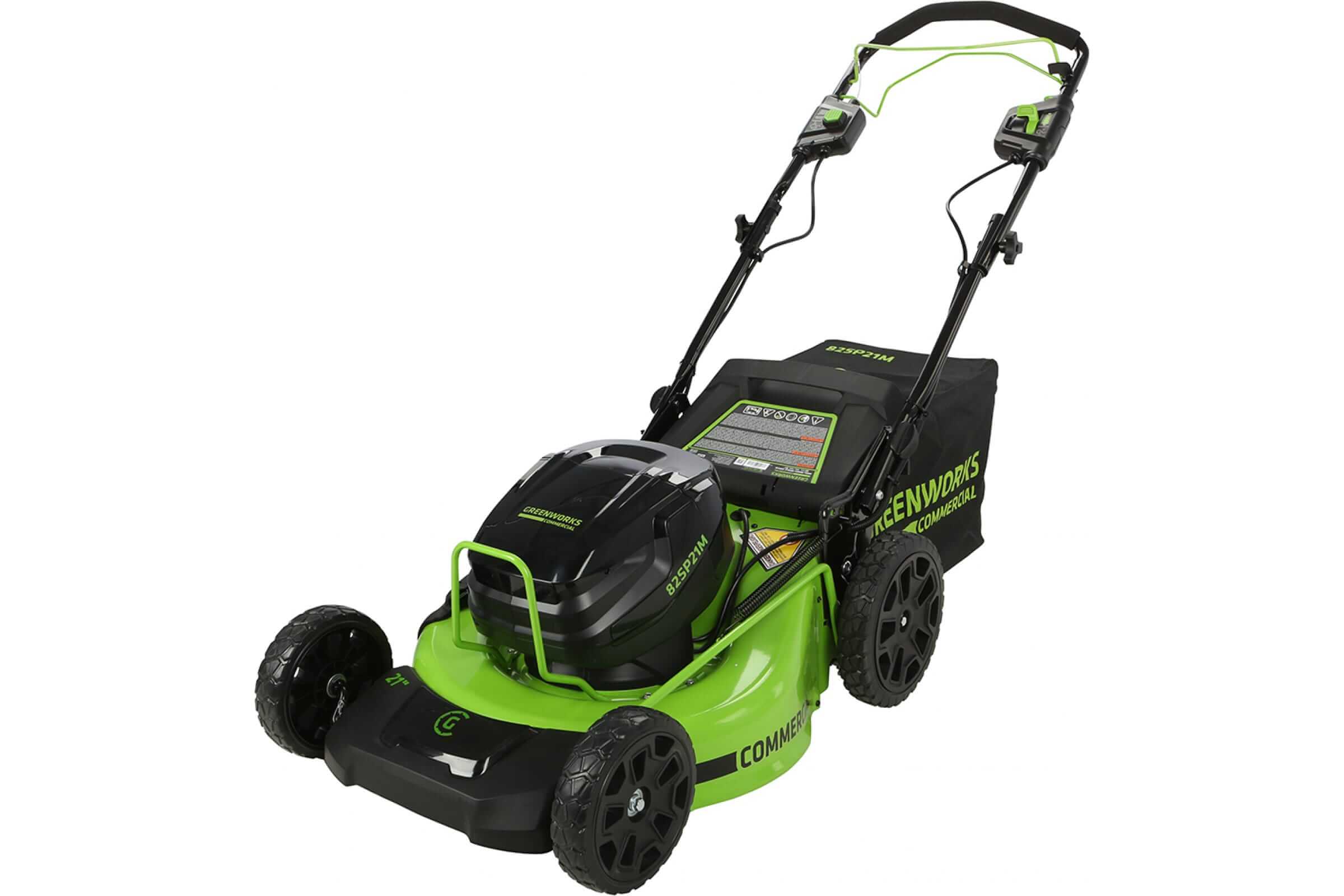 Газонокосилка аккумуляторная GREENWORKS GC82LM51SP2K2 (2515907UB) [82В, 1х5.0 Ач, з/у]