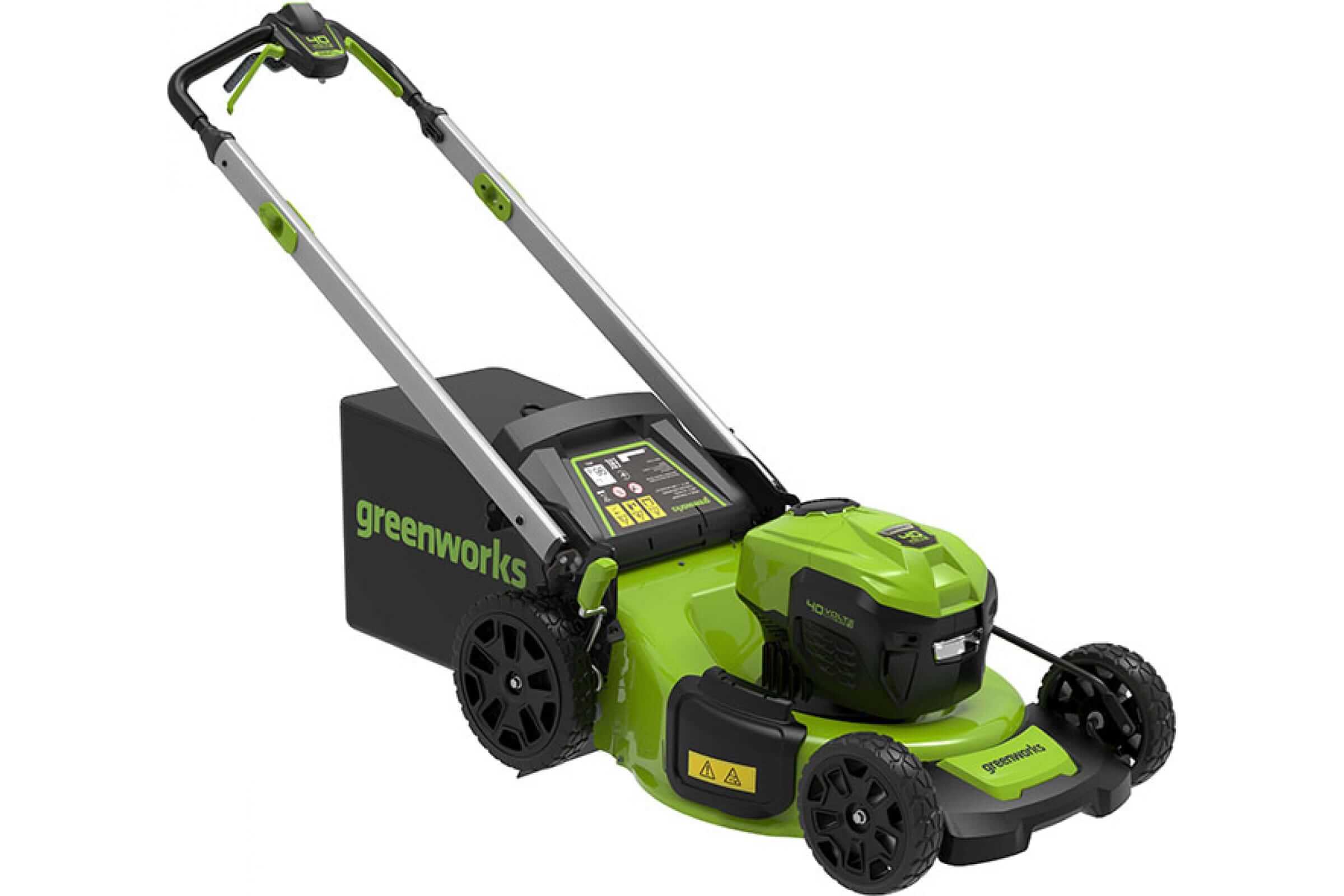 Газонокосилка аккумуляторная GREENWORKS GD40LM48SPK4 (2517407UB) [40В, 1х4.0 Ач, з/у]