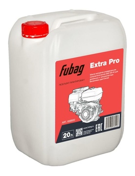 Масло 4-х тактное FUBAG Extra Pro SL/CF SAE 5W-40 полусинтетическое, универсальное 20л. (838800)