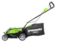 Газонокосилка аккумуляторная GREENWORKS G40LM35 (2501907) [40В, без акб и з/у]