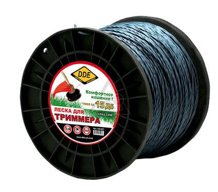 Леска триммерная DDE Speed line 3.0х222м (645-037)