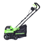 Аэратор-скарификатор аккумуляторный GREENWORKS GD40SC38IIK4 (2517607UB) [40В, 1х4.0 Ач, з/у]