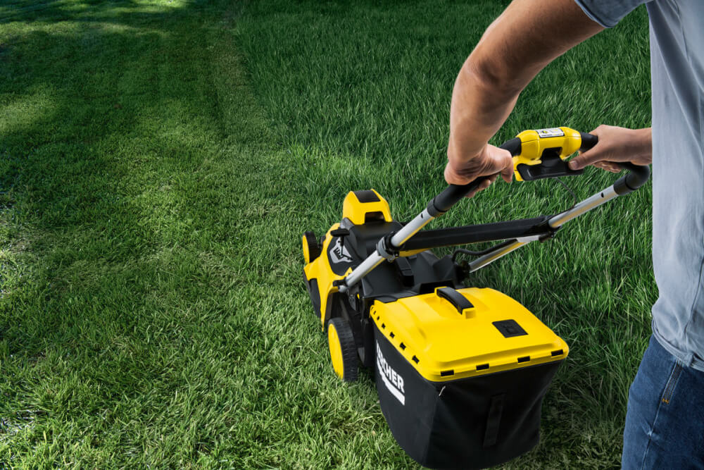 Газонокосилка аккумуляторная KARCHER LMO 36-46 *INT (1.444-472) [36В, без акб и з/у]