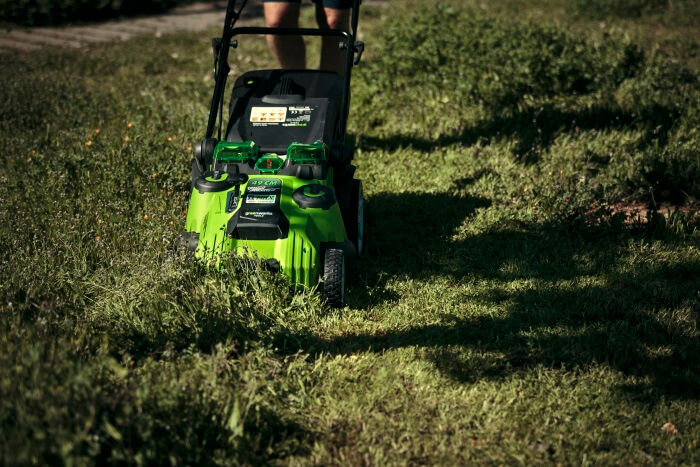 Газонокосилка аккумуляторная GREENWORKS G40LM49DB TwinForce (2500207) [40В, без акб и з/у]