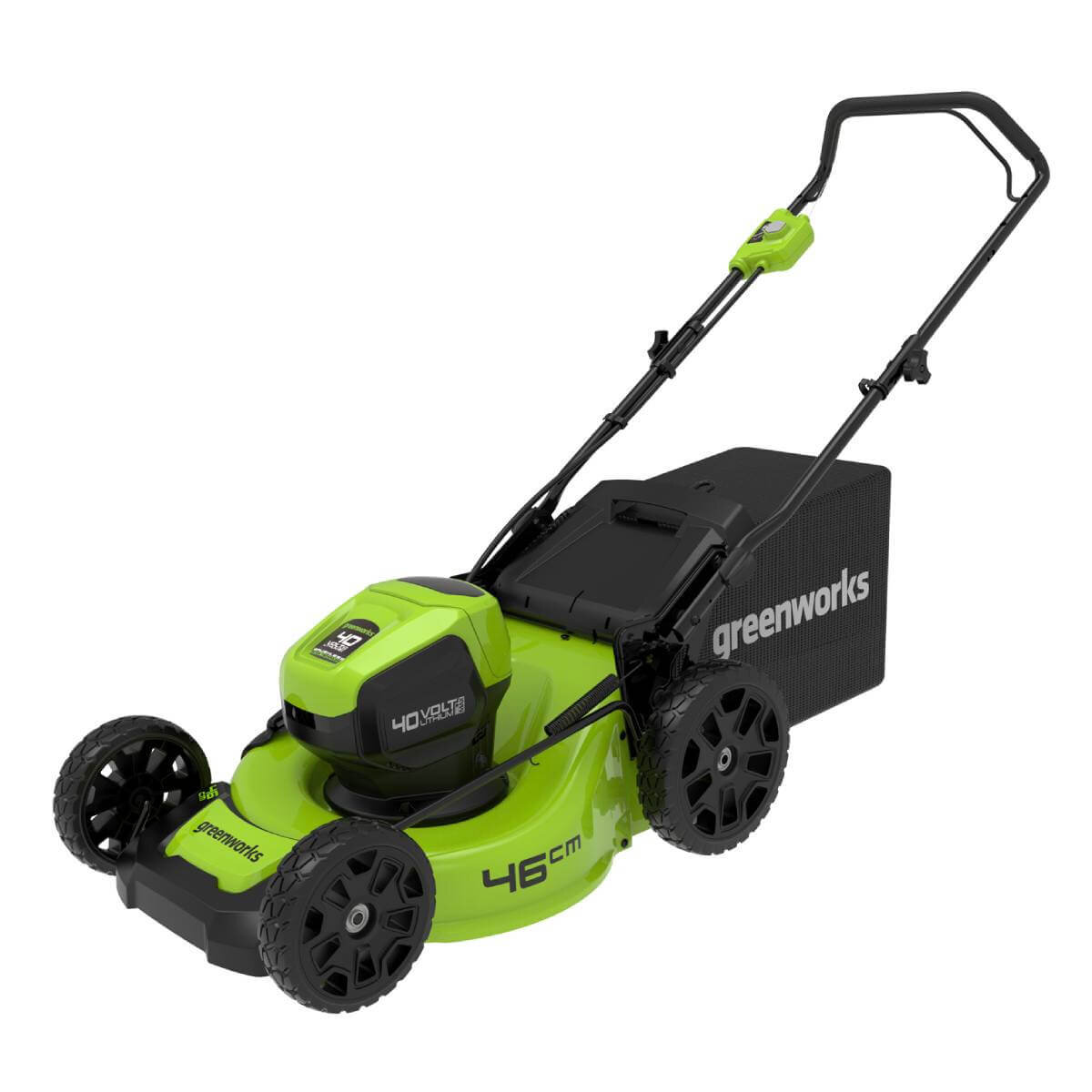 Газонокосилка аккумуляторная GREENWORKS GD40LM46HPK4 (2514407UB) [40В, 1х4.0 Ач, з/у]