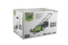 Газонокосилка аккумуляторная GREENWORKS G40LM49DB TwinForce (2500207) [40В, без акб и з/у]