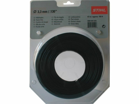 Леска триммерная STIHL 3.3х47м (00009302225)
