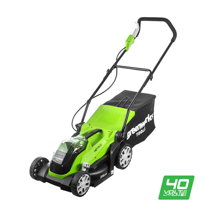 Газонокосилка аккумуляторная GREENWORKS G40LM35 (2501907) [40В, без акб и з/у]