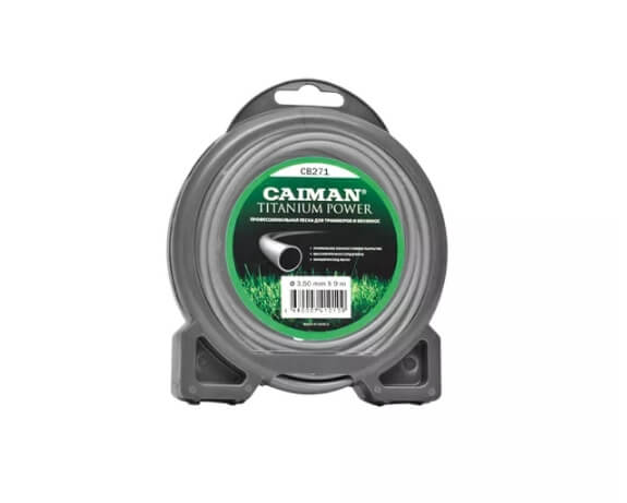 Леска триммерная CAIMAN Titanium Power 3.0x15м (CB270)