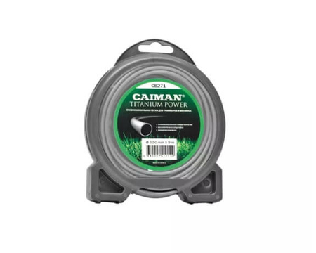Леска триммерная CAIMAN Titanium Power 3.0x15м (CB270)