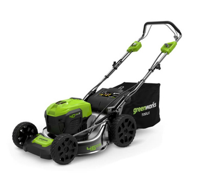 Газонокосилка аккумуляторная GREENWORKS GD40LM46SPK4 (2506807UB) [40В, 1х4.0 Ач, з/у]