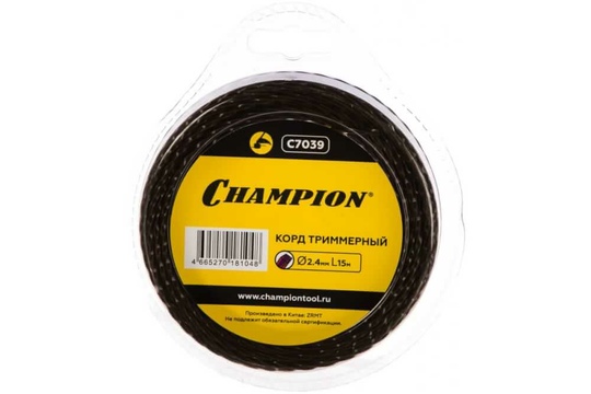 Леска триммерная CHAMPION Magic 2.4х15м (C7039)