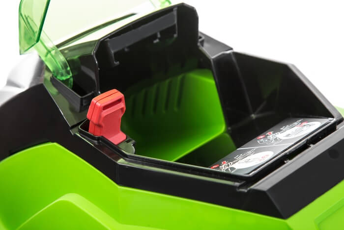 Газонокосилка аккумуляторная GREENWORKS G40LM41 (2504707) [40В, без акб и з/у]